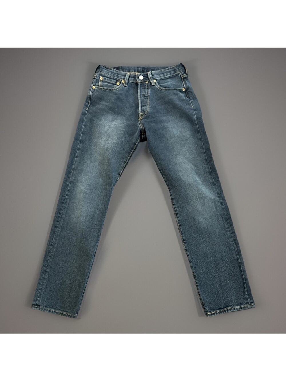Levis 501 XX Jeans Men's 29 X 30 Blue Straight Leg Button Fly Denim